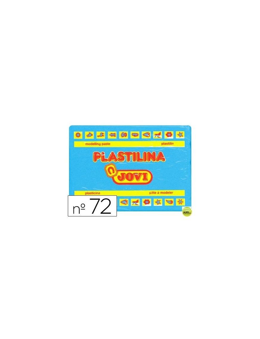PLASTILINA JOVI AZUL CLARO MODELO 72.