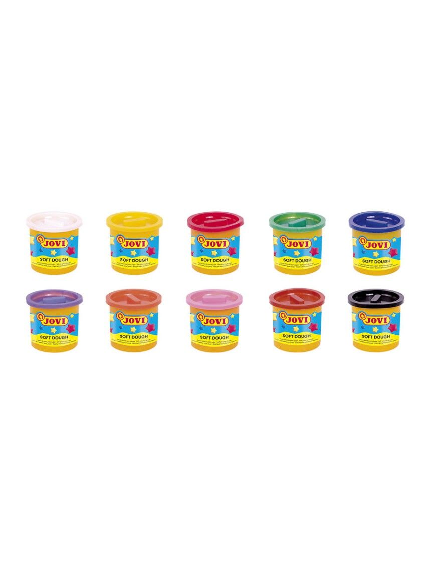 SOFT DOUGH BLANDIVER 5 BOTES SURTIDO 110gr JOVI