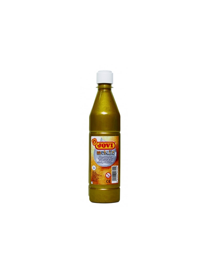 TEMPERA LIQUIDA JOVI 500 ML. ORO METALIZADO