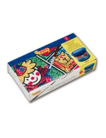 TEMPERA JOVI 7 BOTES COLOR SURTIDO+PINCEL.
