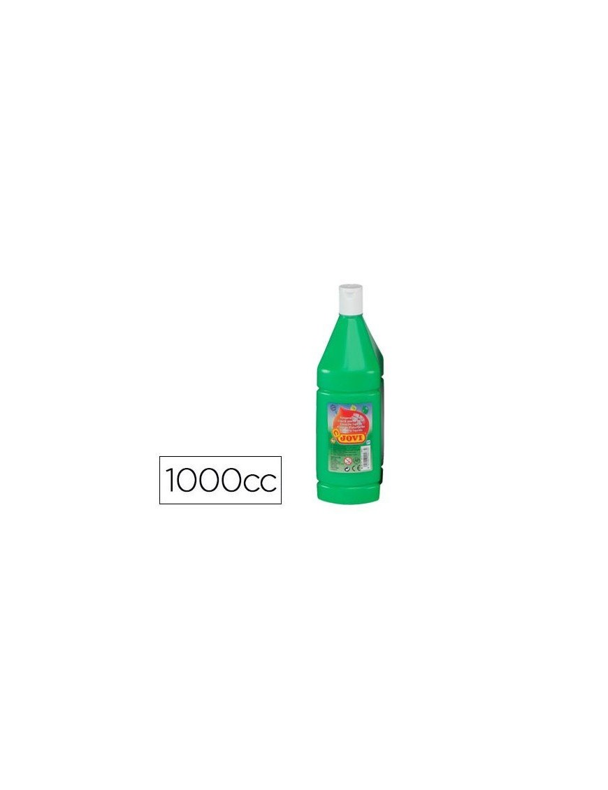TEMPERA LIQUIDA 1000 CC VERDE MEDIO JOVI