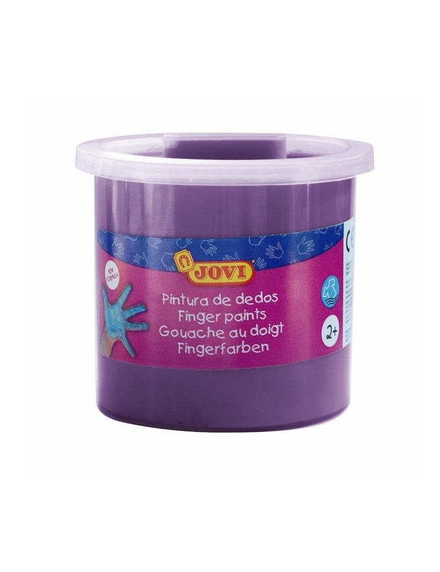 PINTURA DE DEDOS 125 CC.VIOLETA JOVI.