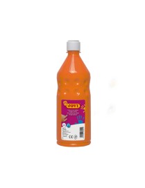 PINTURA DE DEDOS BOTELLA 750 CC.JOVI NARANJA.