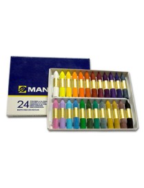 MANLEY CAJA 24 CERAS SURTIDO REF124