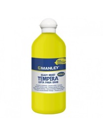 TEMPERA MANLEY AMARILLA 500 ML