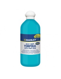 TEMPERA MANLEY AZUL 500 ML.