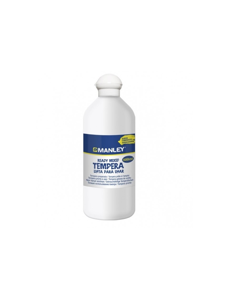 TEMPERA MANLEY BLANCO MANLEY 500 ML.