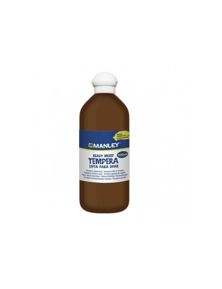 TEMPERA MANLEY MARRON 500 ML