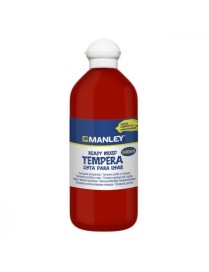 TEMPERA MANLEY ROJA 500 ML.