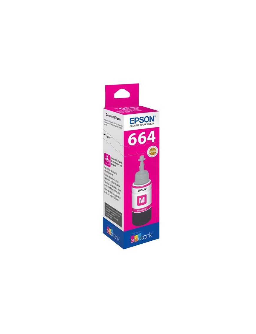 CARTUCHO EPSON ECOTANK 664 MAGENTA. 946544