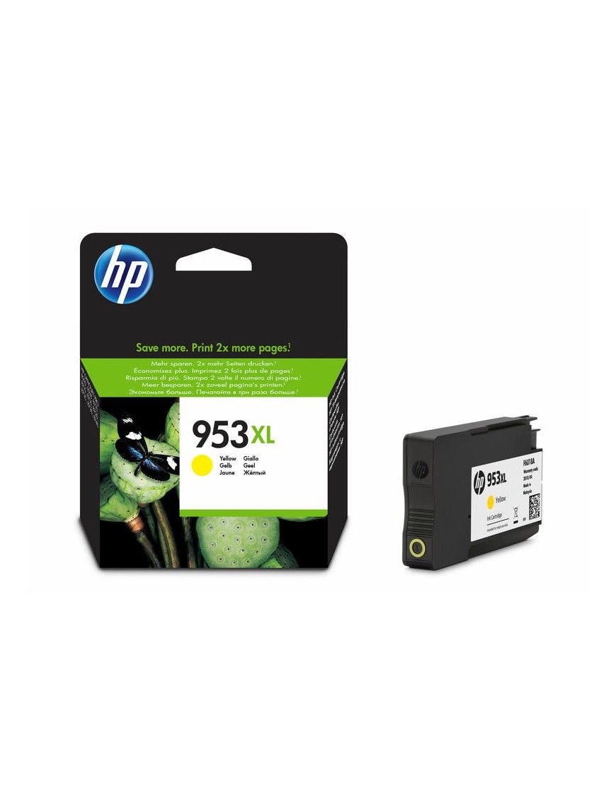 CARTUCHO HP 953XL AMARILLO F6U18AE.