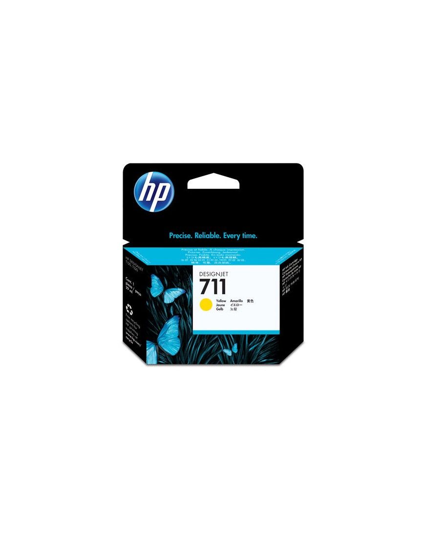 CARTUCHO HP 711 AMARILLO CZ132A.