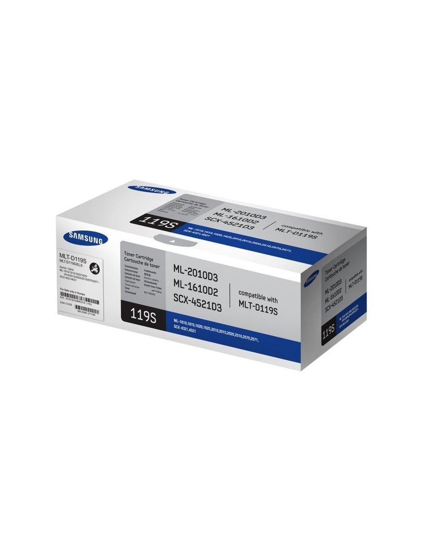 TONER LASER SAMSUNG 119S NEGRO MLT-D119S. SU863A