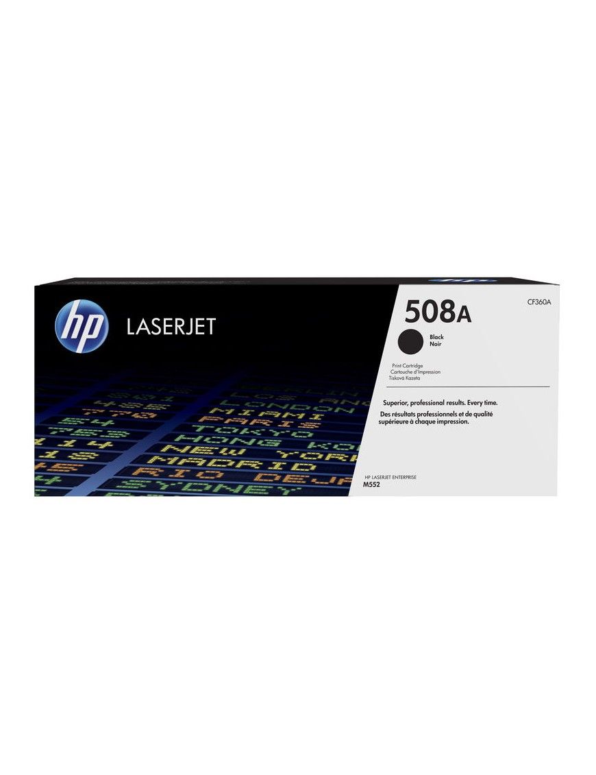 TONER LASER HP 508A NEGRO CF360A.