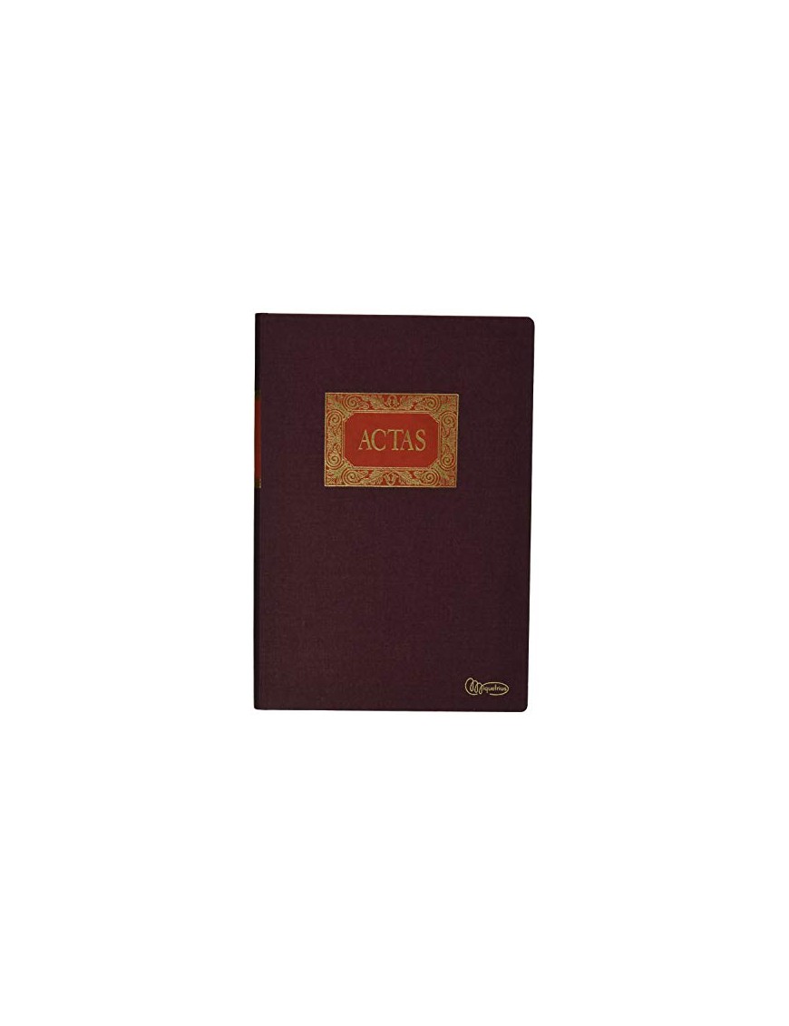 LIBRO DE ACTAS MIQUELRIUS FOLIO NATURAL 50 HOJAS