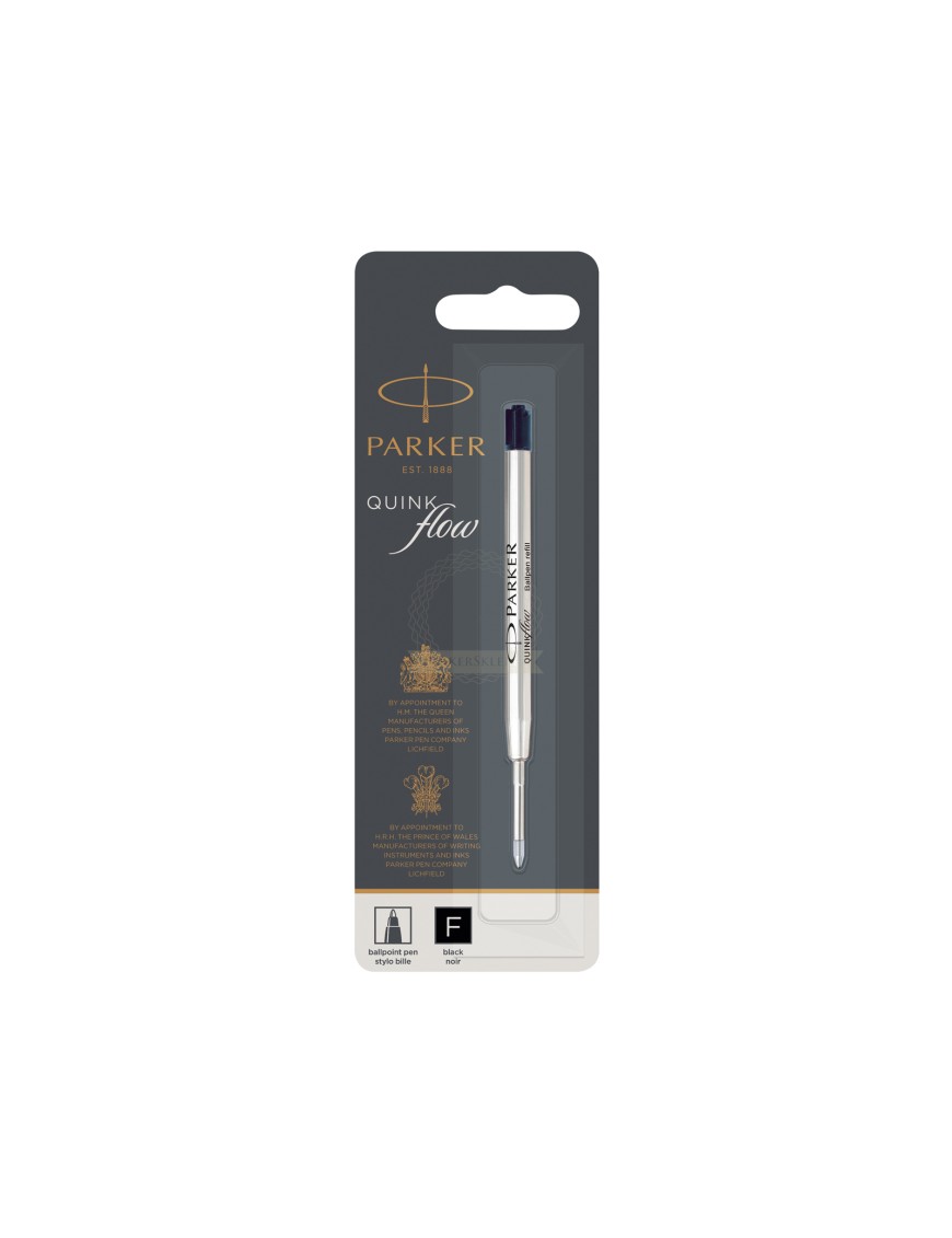 RECAMBIO PARKER BOLIGRAFO NEGRO FINO
