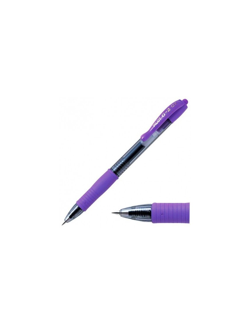 BOLIGRAFO PILOT G-2 VIOLETA