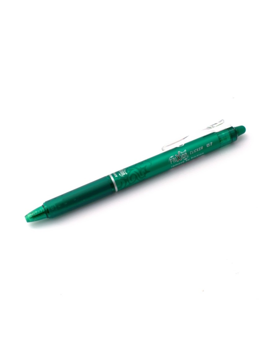 BOLIGRAFO FRIXION CLICKER PILOT VERDE