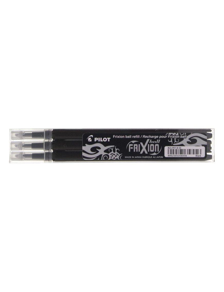RECAMBIO PILOT FRIXION BALL NEGRO C3 UDS.
