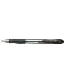 BOLIGRAFO PILOT SUPER GRIP NEGRO.
