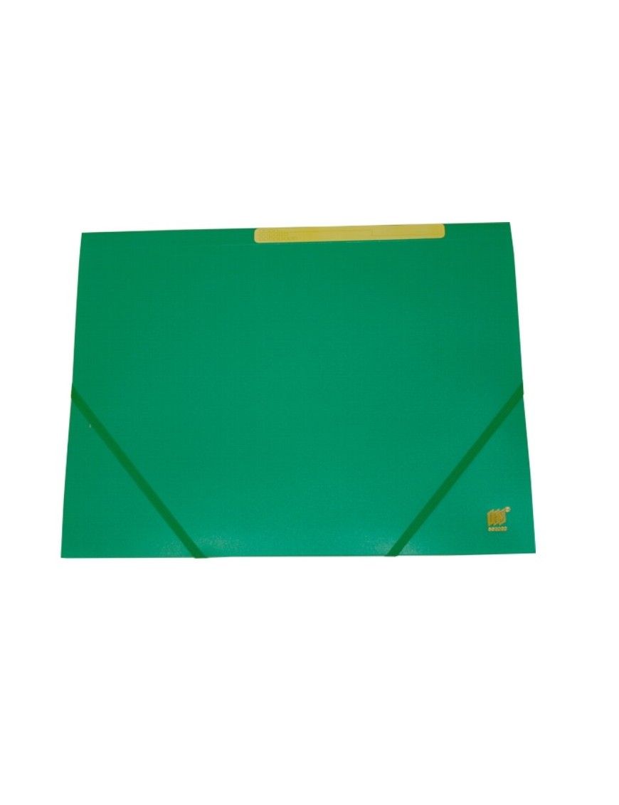 CARPETA GOMAS Y SOLAPAS PP.POESSA VERDE