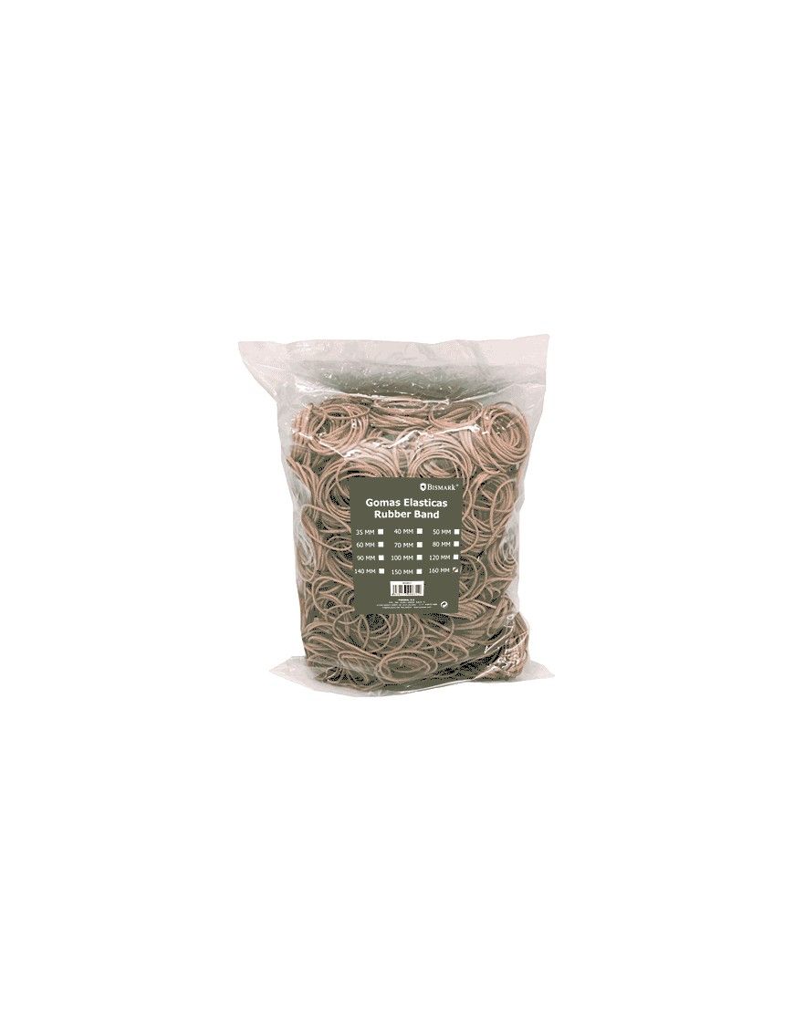 GOMAS ELASTICAS BOLSA 100GRS 12CM.