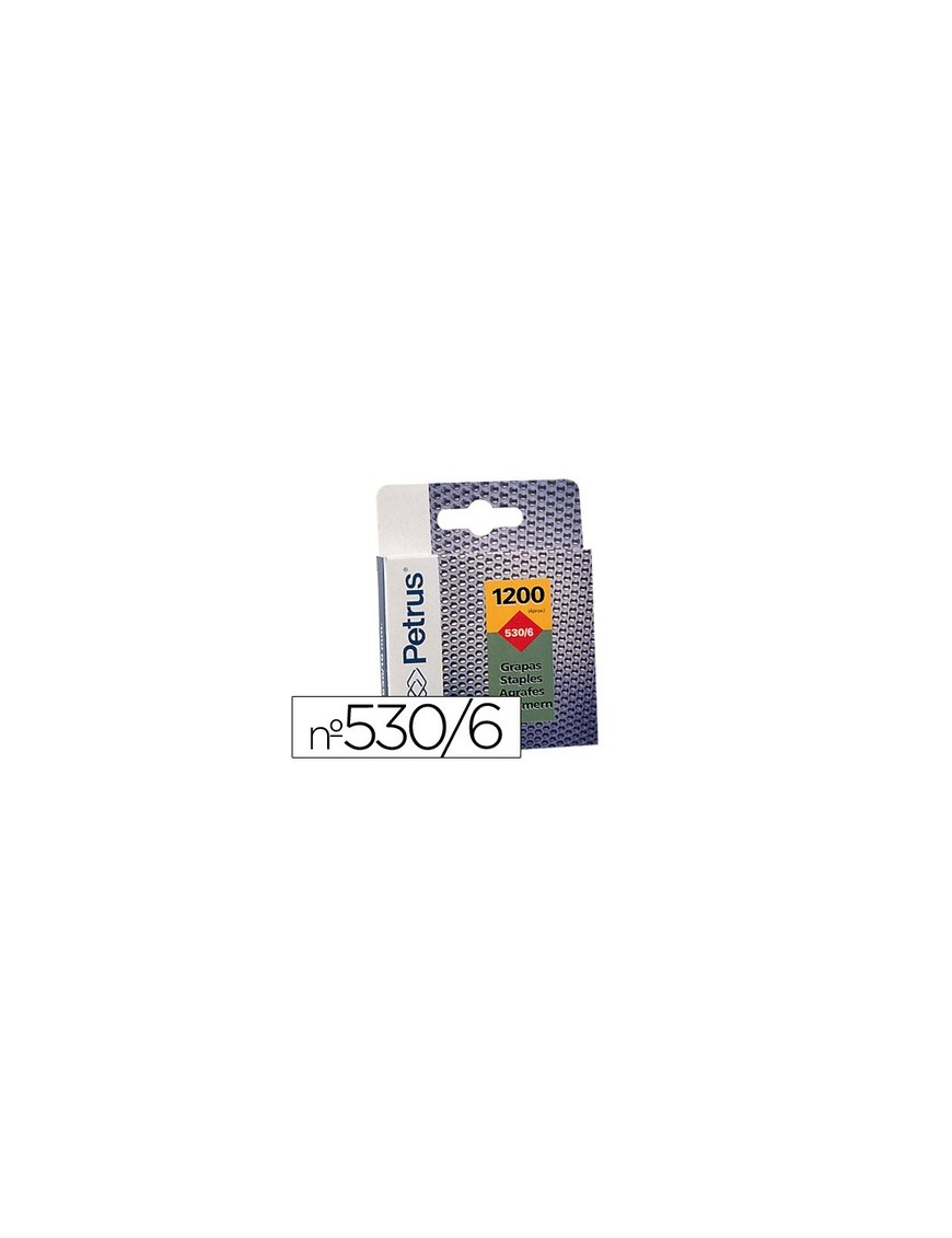 GRAPA PETRUS 1200 GRAPAS MOD: 530/6 MM.