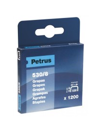 GRAPA PETRUS 1200 GRAPAS MOD: 530/8 MM.