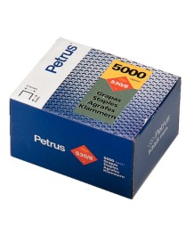 CAJA DE 5000 GRAPAS CLAVADORA PETRUS 530/8
