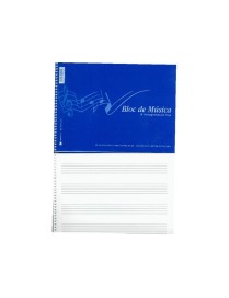BLOC DE MUSICA 4º DE 4 PENTAGRAMAS PRAXTON