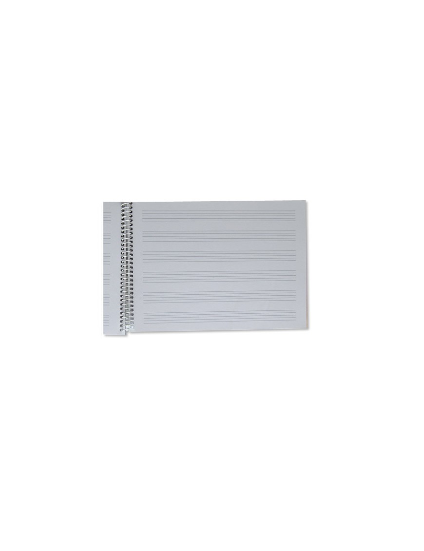BLOC MUSICA FOLIO DE 20 HOJAS PRAXTON