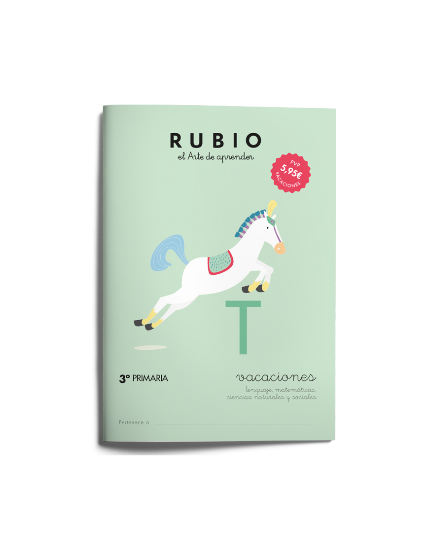 CUADERNO DE VACACIONES RUBIO 3º PRIMARIA