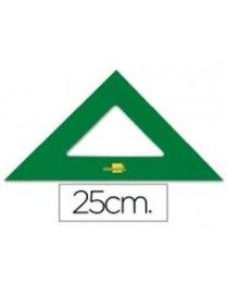 REGLA VERDE DE 40CM. SAFTA