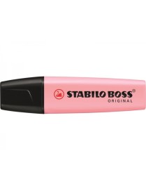 ROTULADOR STABILO BOSS ROSA PASTEL