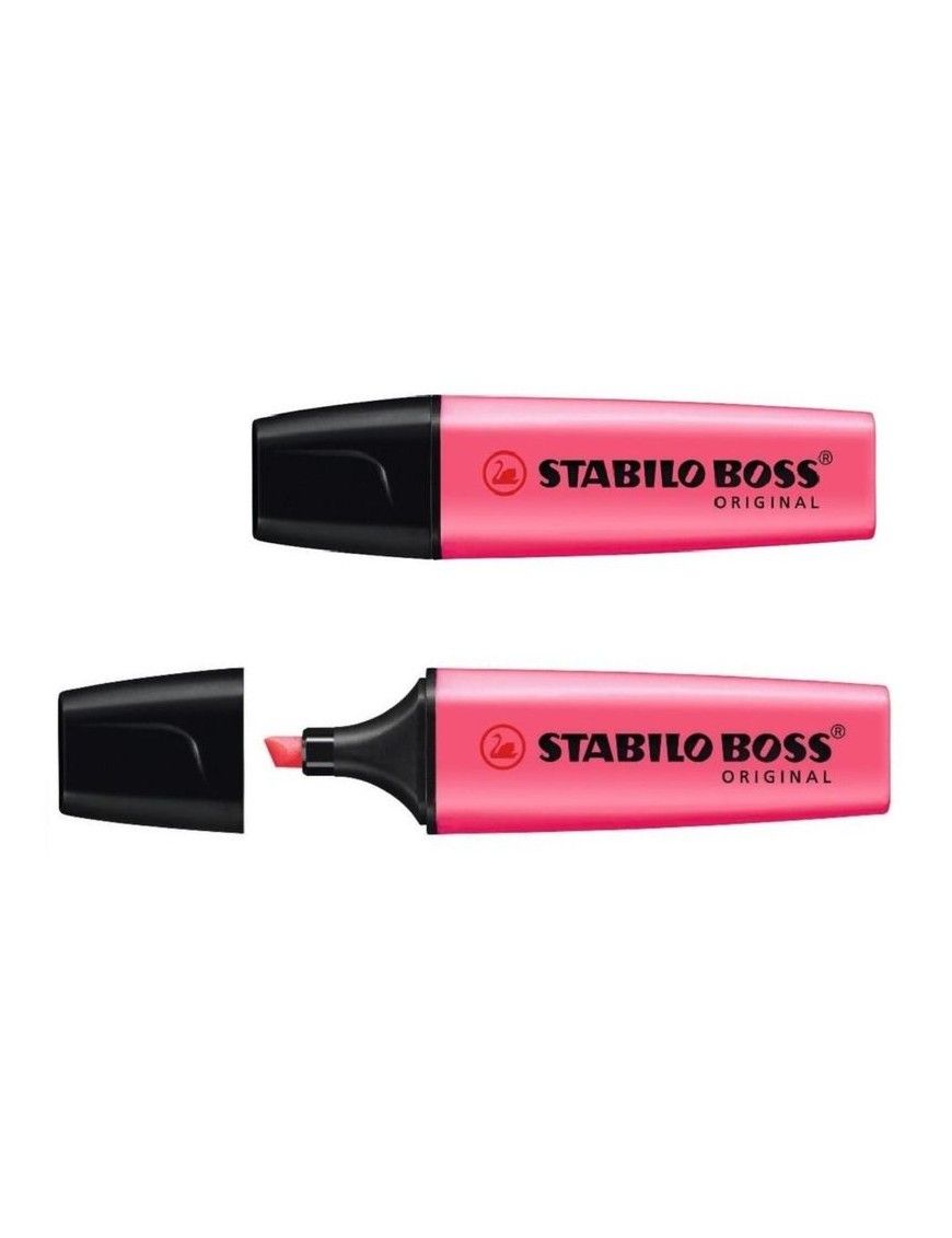 ROTULADOR STABILO BOSS ROSA