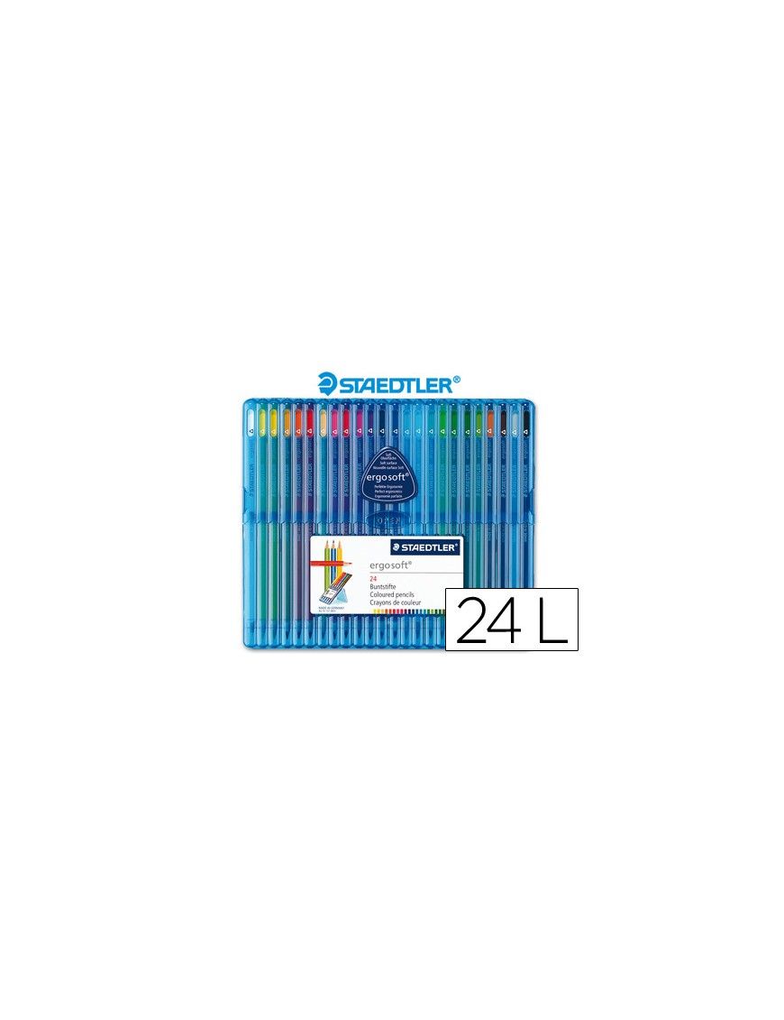 LAPICES COLOR ERGOSOFT STAEDTLER C/24