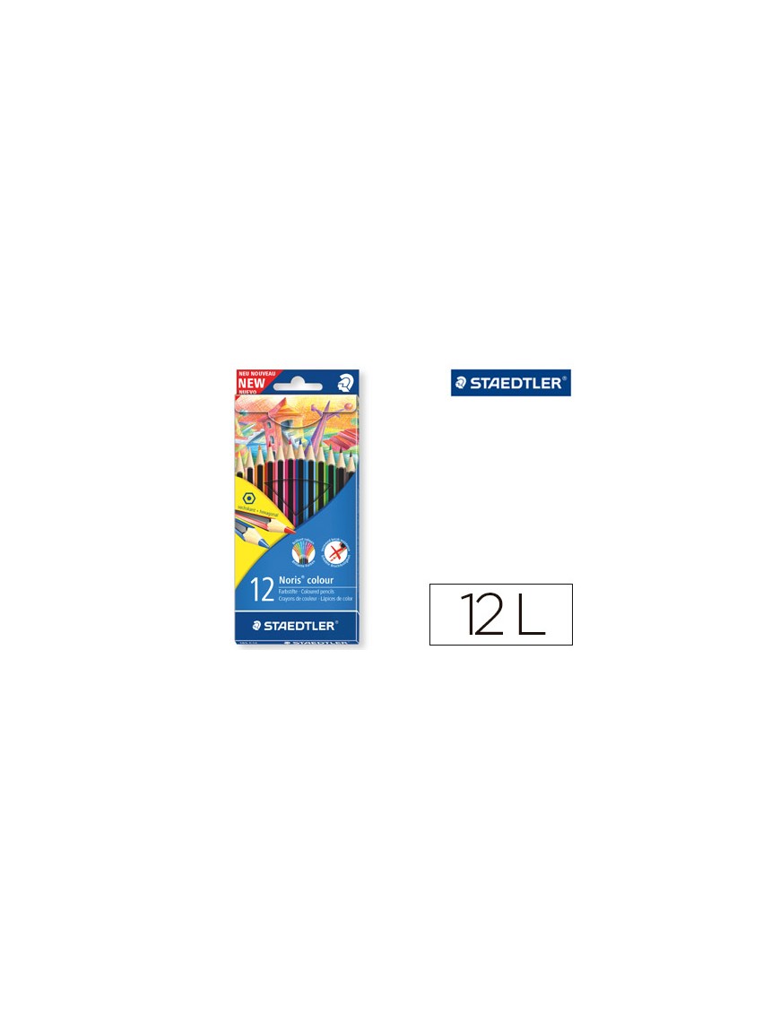 LAPICES COLOR NORIS STAEDTLER C/12 185 C12
