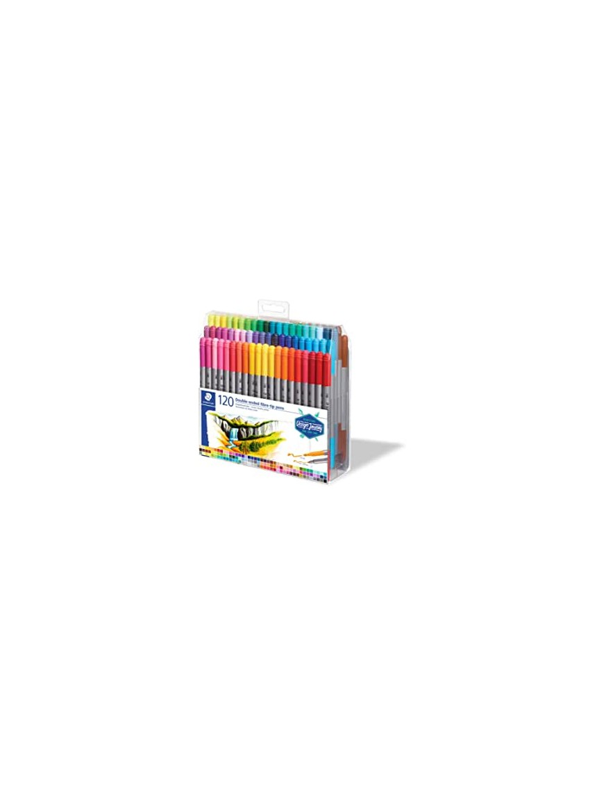 ESTUCHE 120 ROTULADORES STAEDTLER