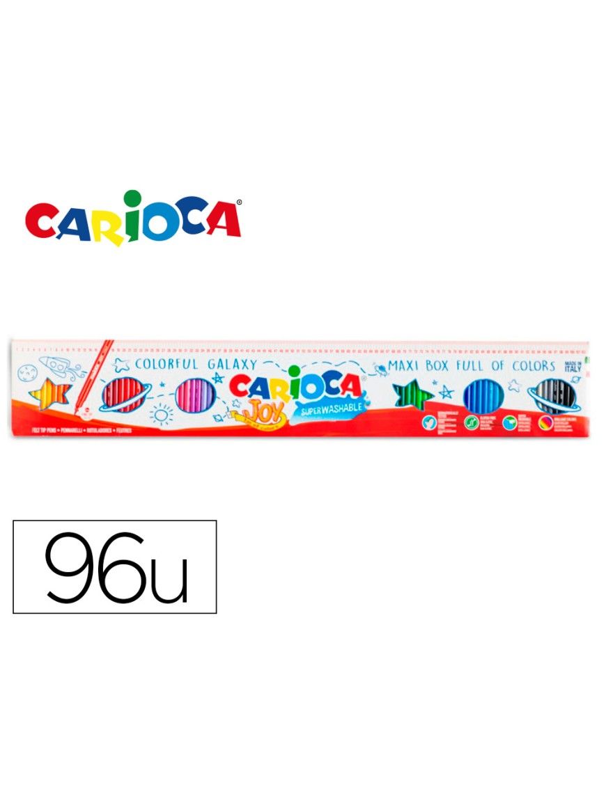 ROTULADOR CARIOCA JOY 1 METRO 96 UNID
