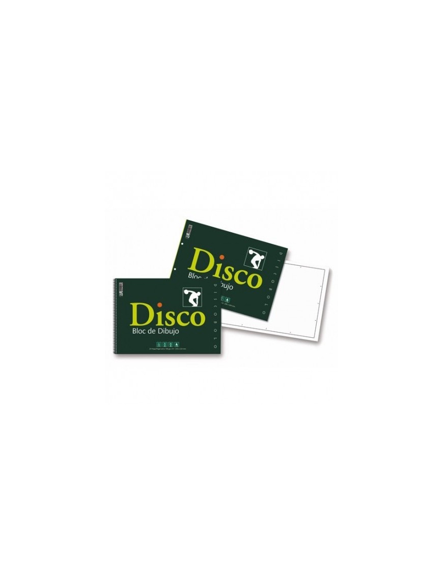 BLOC DIBUJO DISCOBOLO ENCOLADO-REC +2 TALAD