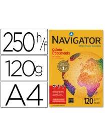 PAPEL NAVIGATOR A4 DE 120 GRAMOS PAQUETE 250 HOJAS