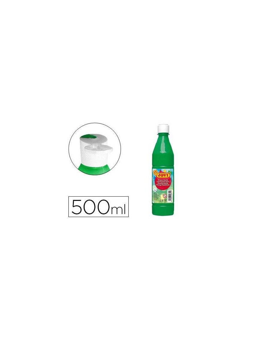 TEMPERA LIQUIDA JOVI 500 ML. VERDE CLARO