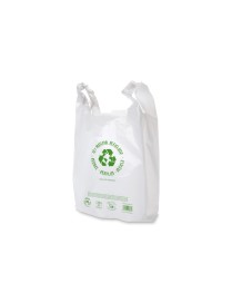 BOLSA CAMISETA 35X50 70% RECICLADO. 1 KILO