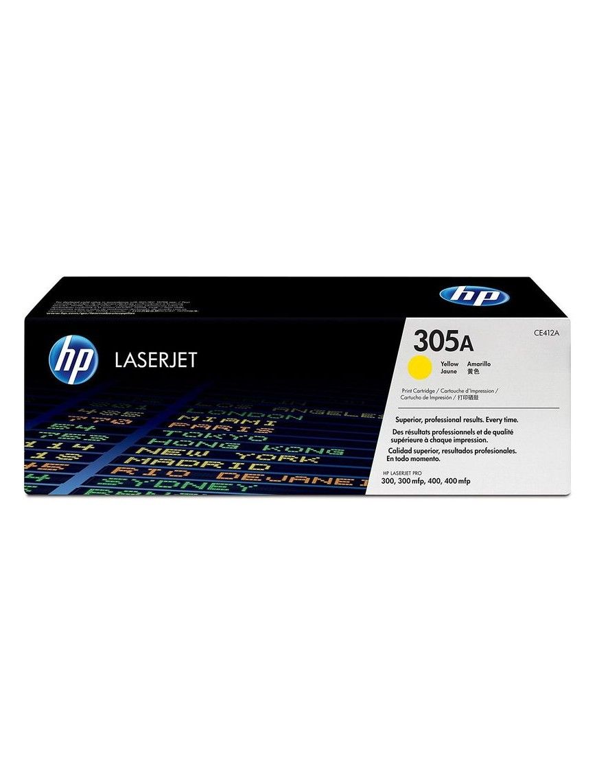 TONER HP 305A AMARILLO CE412A.