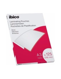 FUNDAS PLASTIFICAR A3 125 MICRAS IBICO