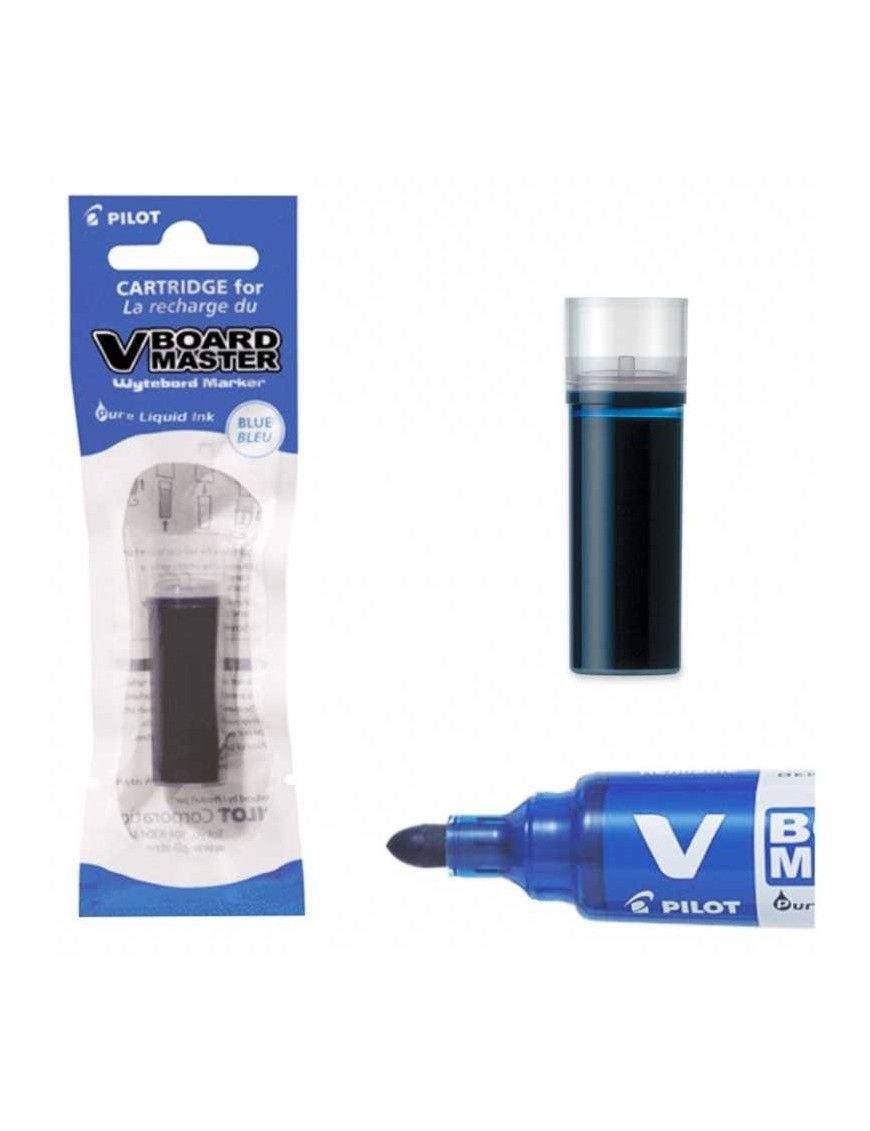RECARGA ROTULADOR V BOARD AZUL PILOT C/12