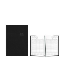 LIBRO DE RESERVAS 2 DIAS PAGINA 22X31 NEGRO