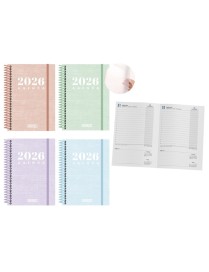 AGENDA ROMA TAPA P.P ESPIRAL D/P 15X21 2026