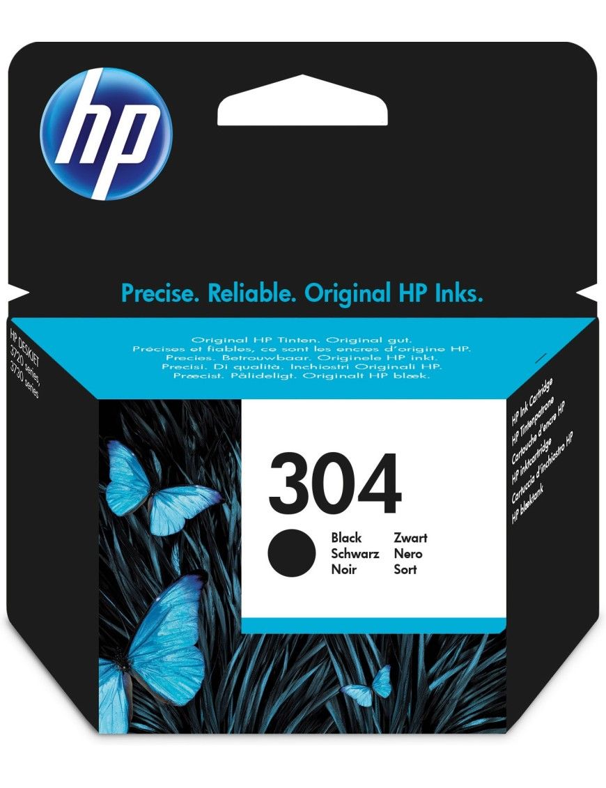 CARTUCHO HP 304 NEGRO N9K06AE