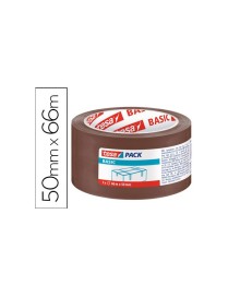 CINTA DE EMBALAR TESA BASIC ACRIL 66X50 MARRON